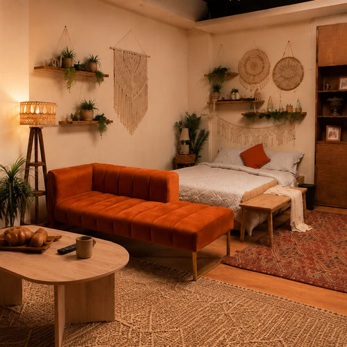 Boho Bedroom & Lifestyle Studio Setup