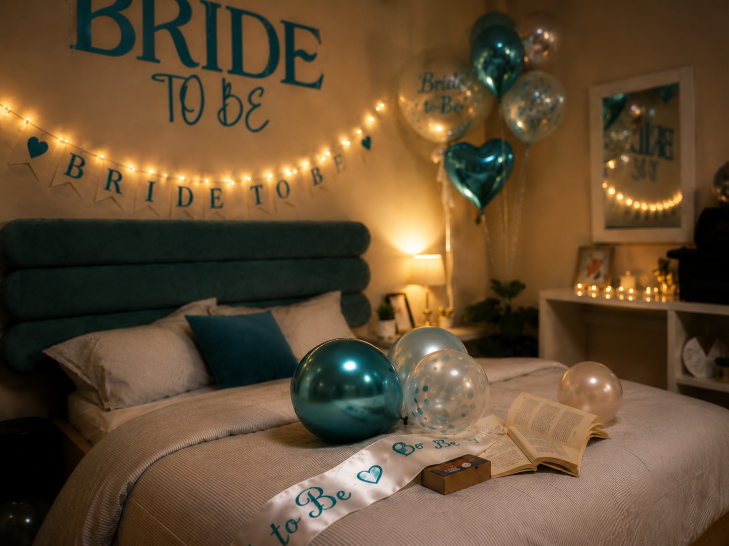Bride's Bedroom Setup