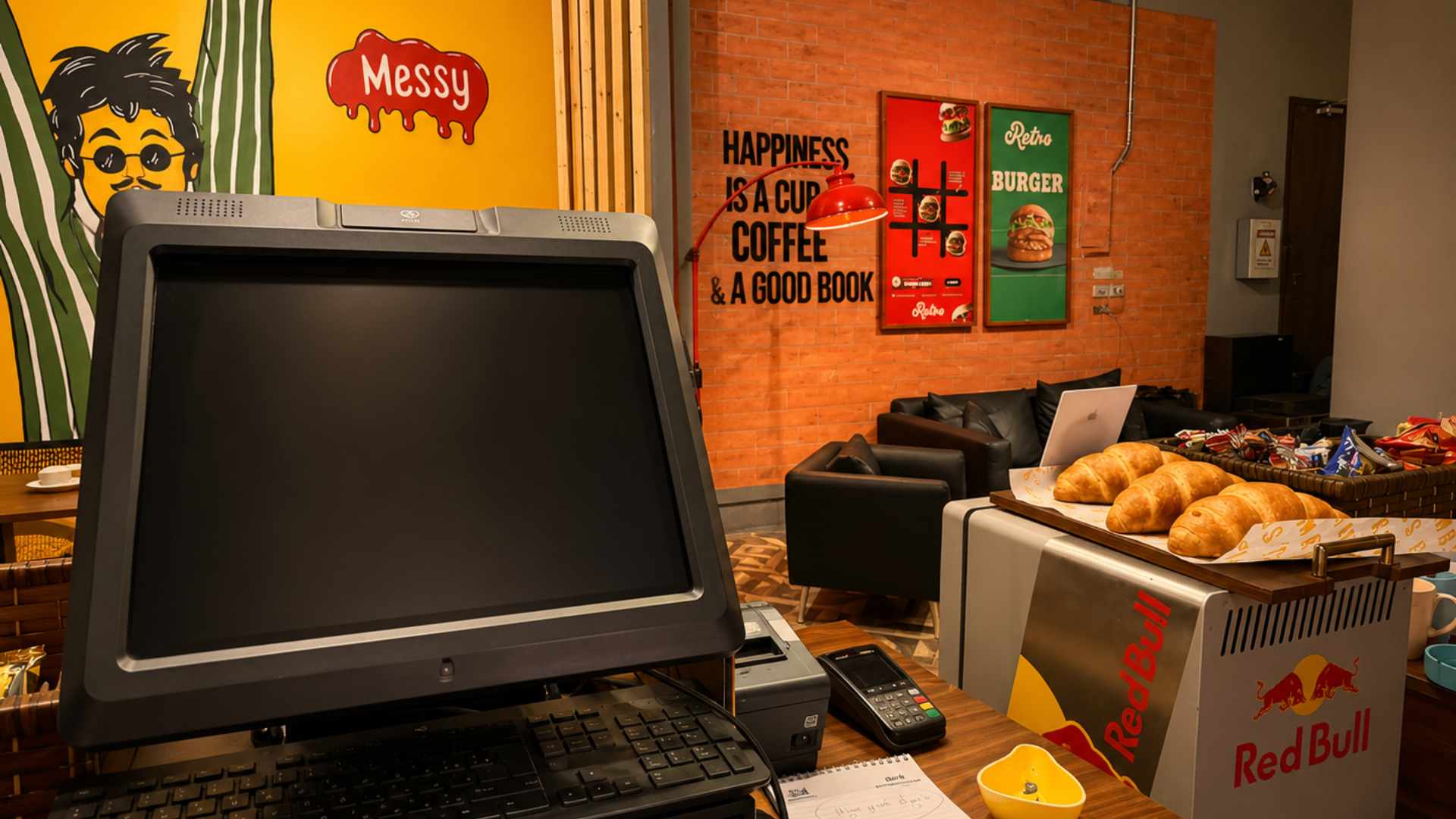 Cafe setup