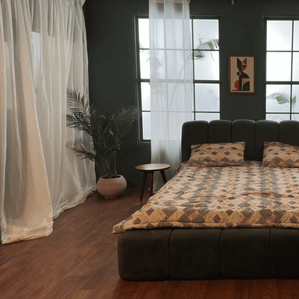 Modern Minimalist Bedroom Setup