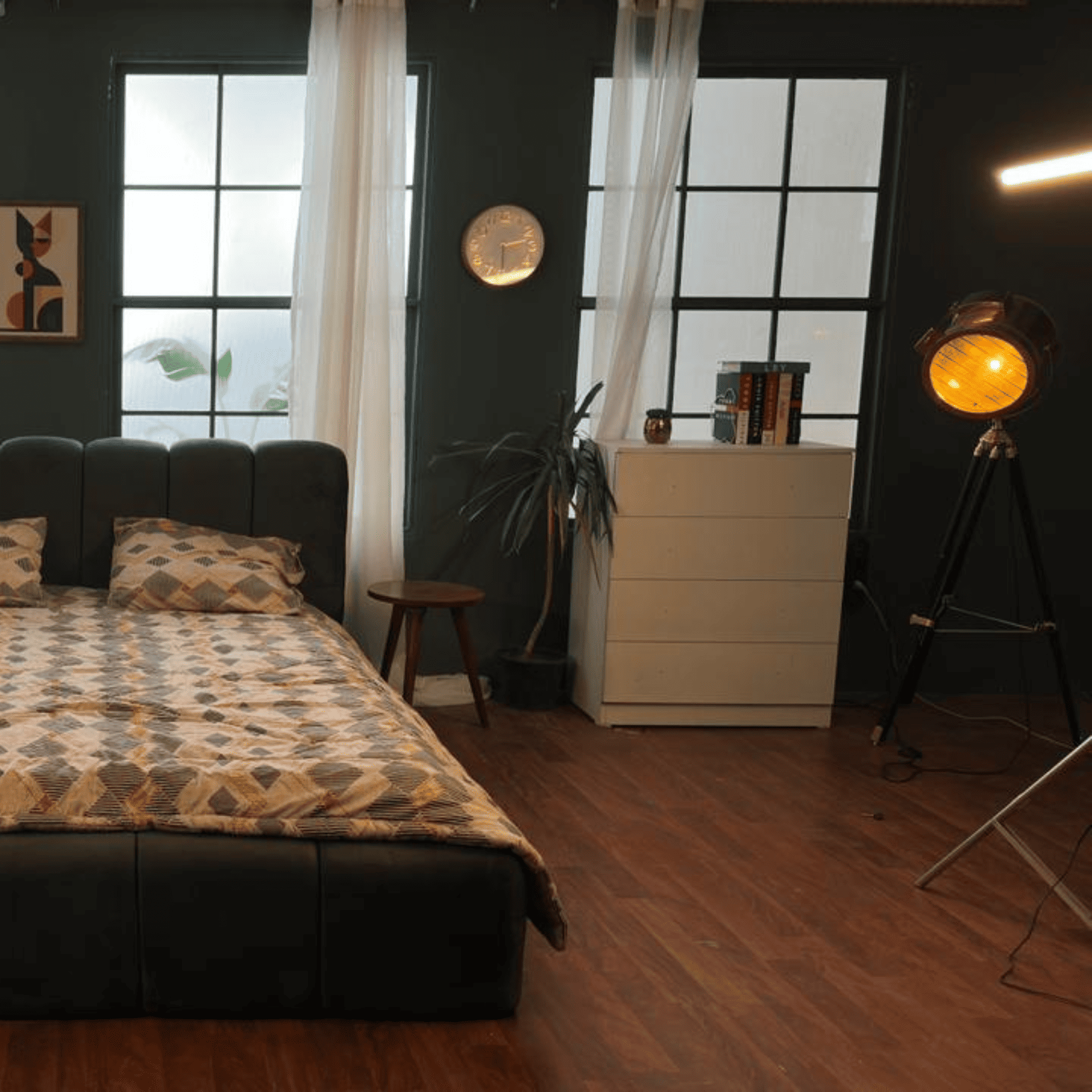 Modern Minimalist Bedroom Setup